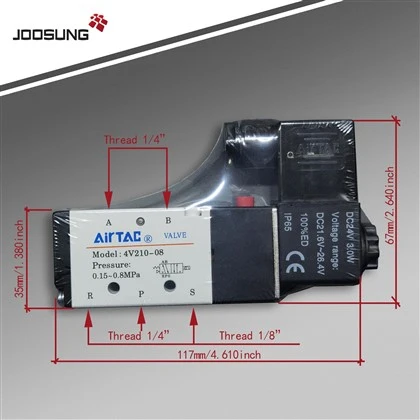 Airtac 4v 420-15 falf solenoid