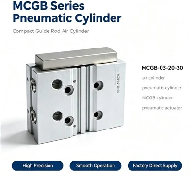 Silindr Niwmatig Twin-Guide MCGB-03-32-100